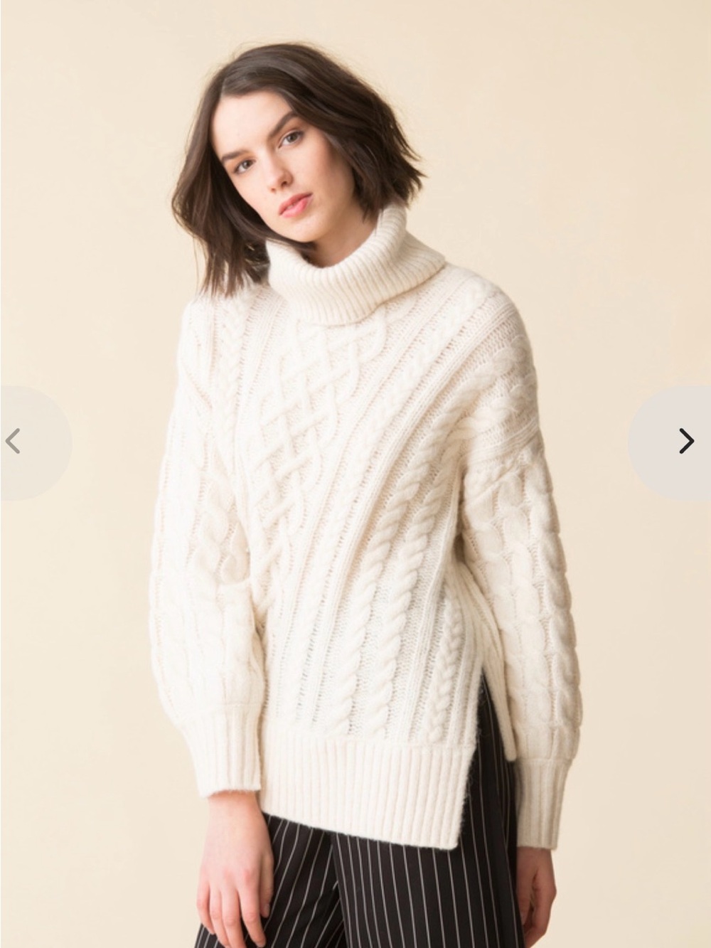 A.L.C. Nevelson Cable Knit Sweater